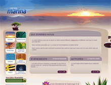 Tablet Screenshot of centremarina.be